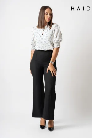 Office wear pant - P0048 - Black