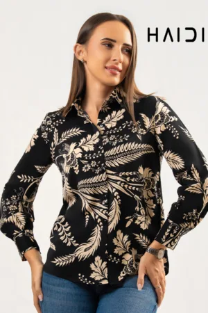 Office wear blouse - KB0003 - BW