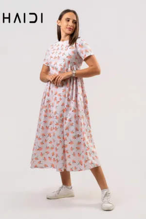 Midi Dress - KB0021 FLORAL P