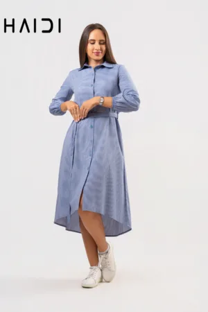 Midi Dress - KB0007 STRIPE