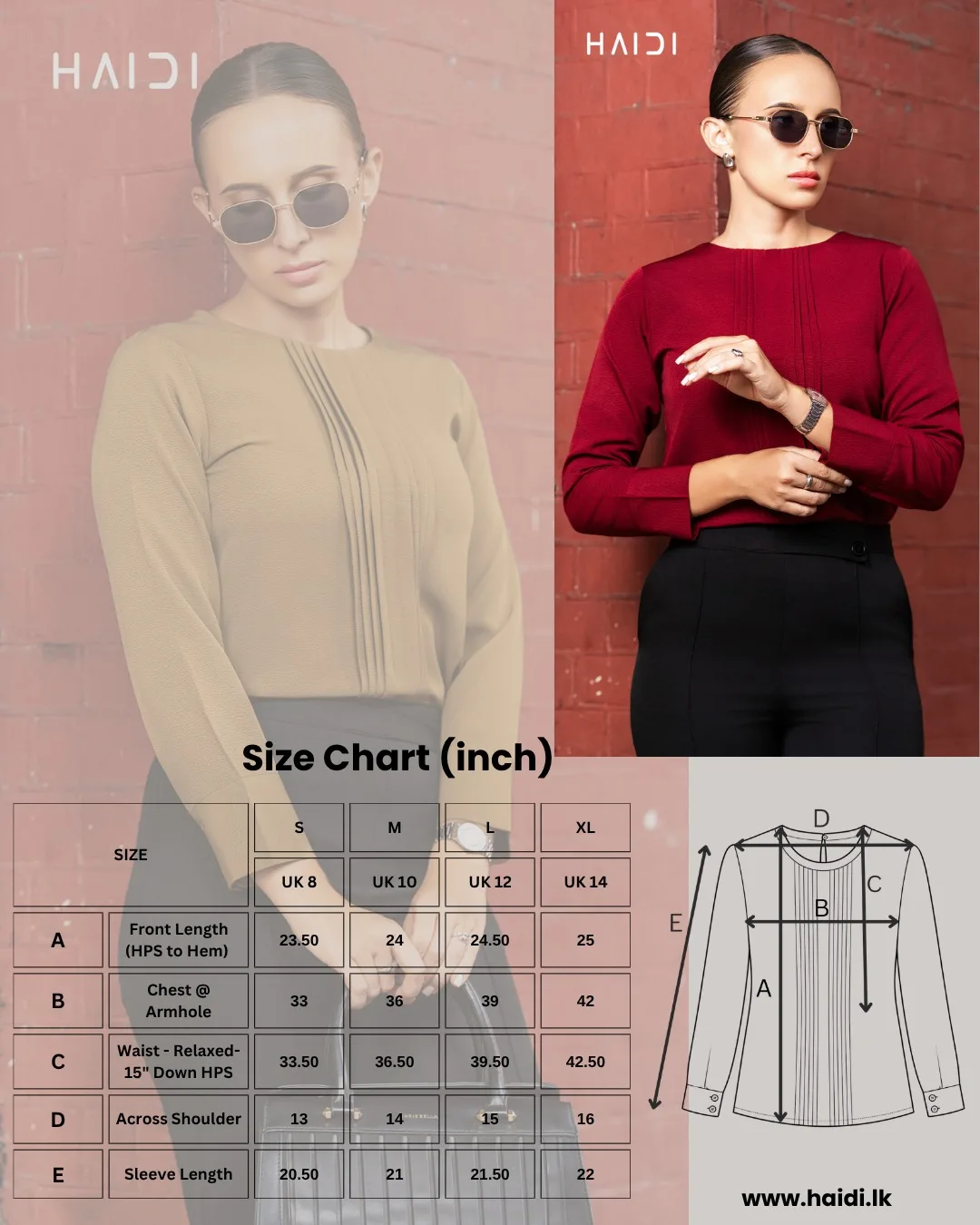 Office Wear Blouse – AB1596 - Green - Image 4